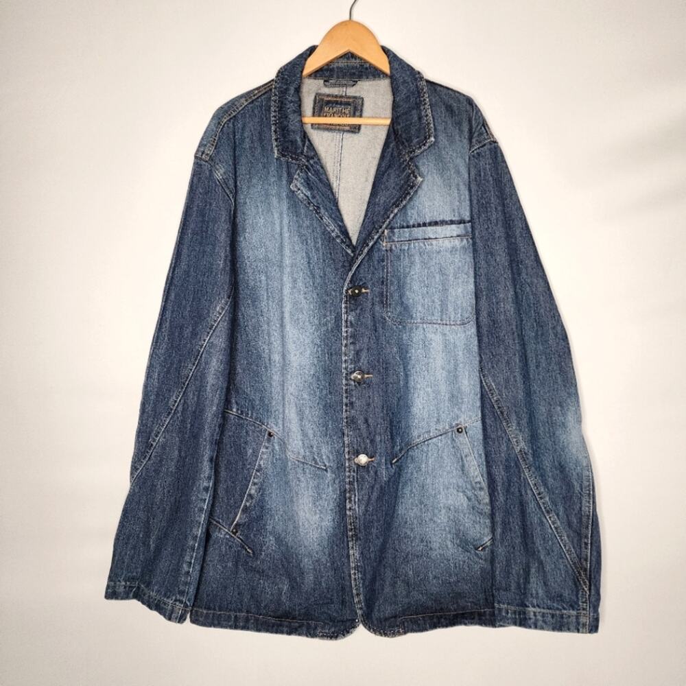 Marithe Francois Girbaud Oversized Denim Jacket XXXXL